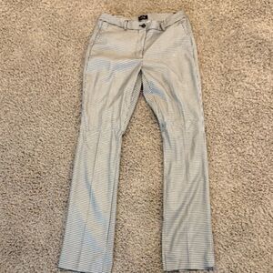 White House Black Market Gray Trousers